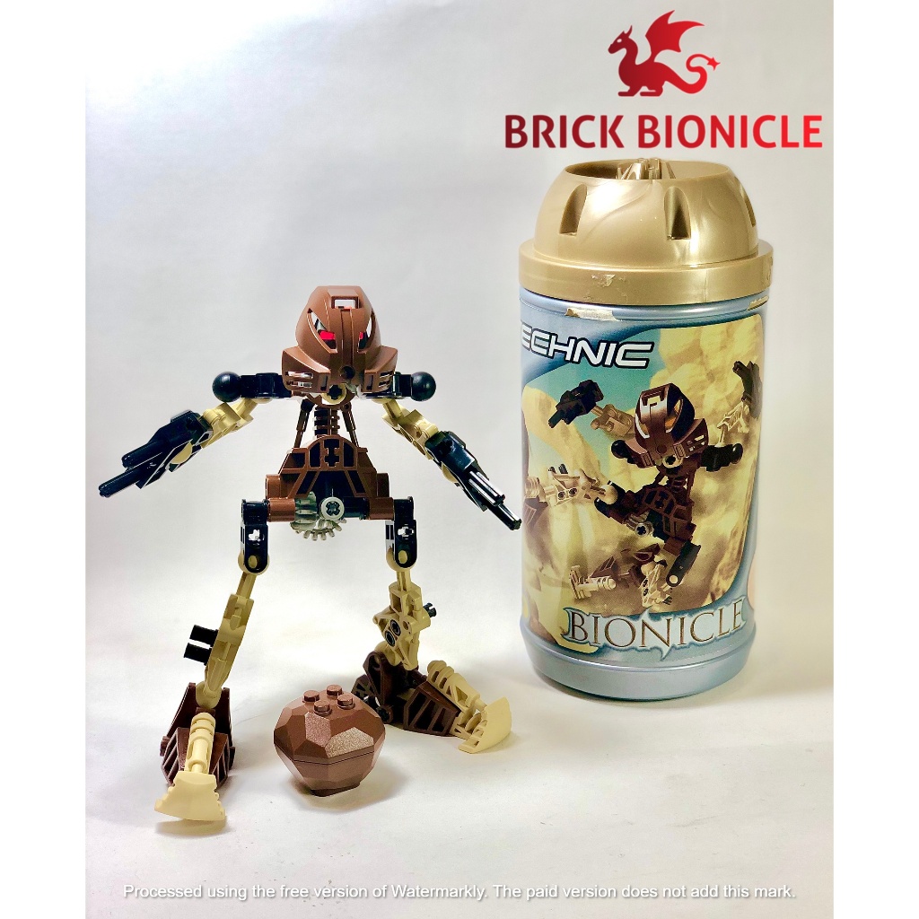 LEGO BIONICLE - BIONICLE ASSEMBLY TOY - 8531 POHATU MATA