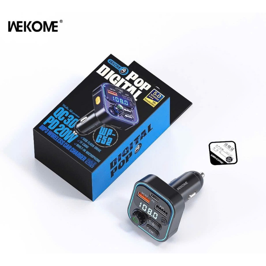 W40 Wekome 20w ที่ชาร์จแบตในรถ