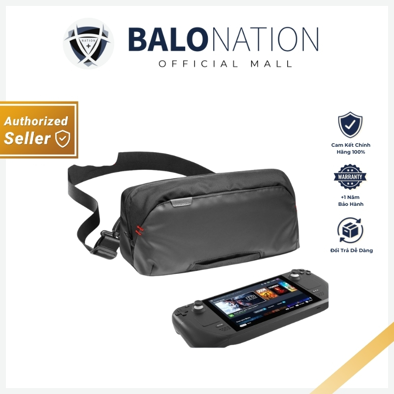 [GENUINE] กระเป๋าสะพายข้าง TOMTOC ARCCOS สําหรับคอนโซล STEAM DECK และอุปกรณ์เสริม G47M1D1