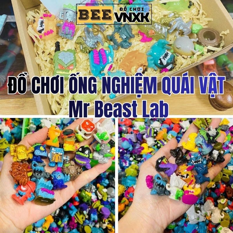 ของเล่นโมเดลมอนสเตอร์ Mr Beast Lab ของแท้ - แยกชุด 10 20 30 50 ตัวละครไม่ซ้ํา BEE VNXK