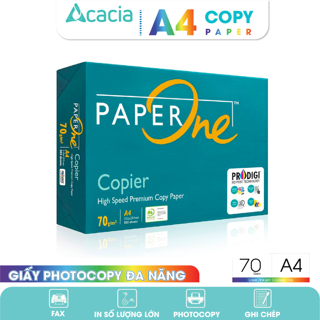 กระดาษ A4 หนึ่ง 70แกรม