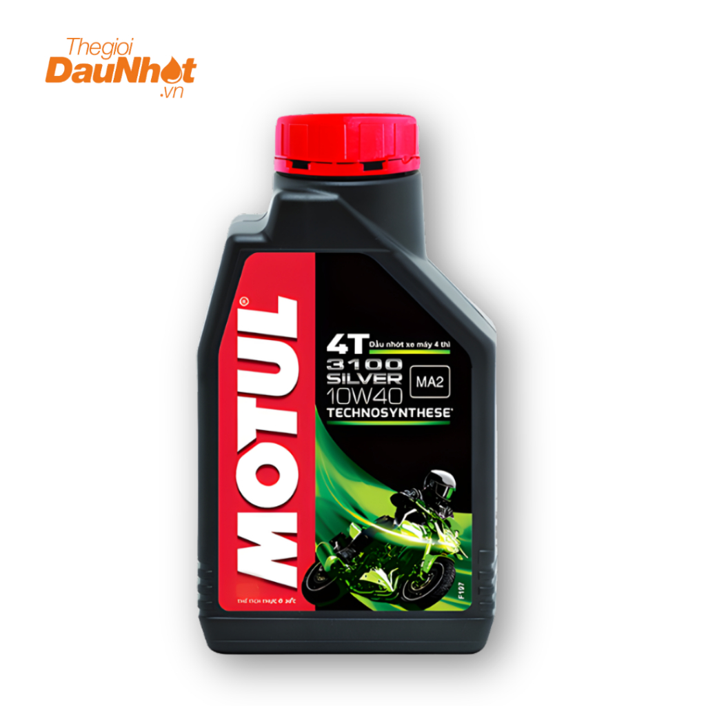น้ํามันเครื่องมอเตอร์ไซค์ Motul 3100 สีเงิน 1L