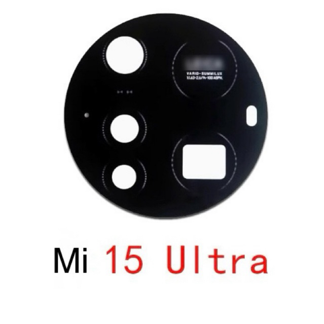 กระจกกล้องแบบถอดได้สําหรับ Xiaomi 15 / Xiaomi 15 Ultra / mi 15 / mi 15 ultra