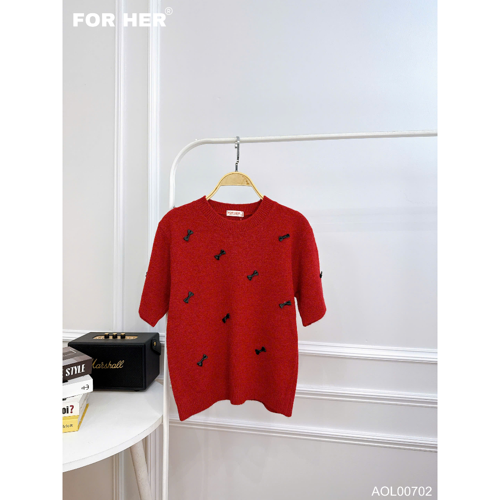 FORHER สเวตเตอร์ผูกโบว์ - AOL00701 AOL00702