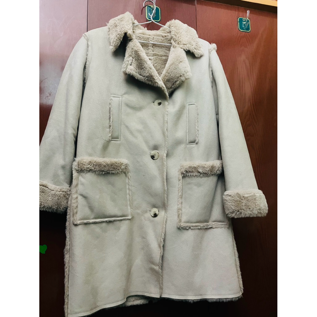 ใส่สบาย 63-75กิโลกรัม เสื้อแจ็คเก็ตหนังกลับ ราคานําเข้า 5xx , 1xx คายประจุ