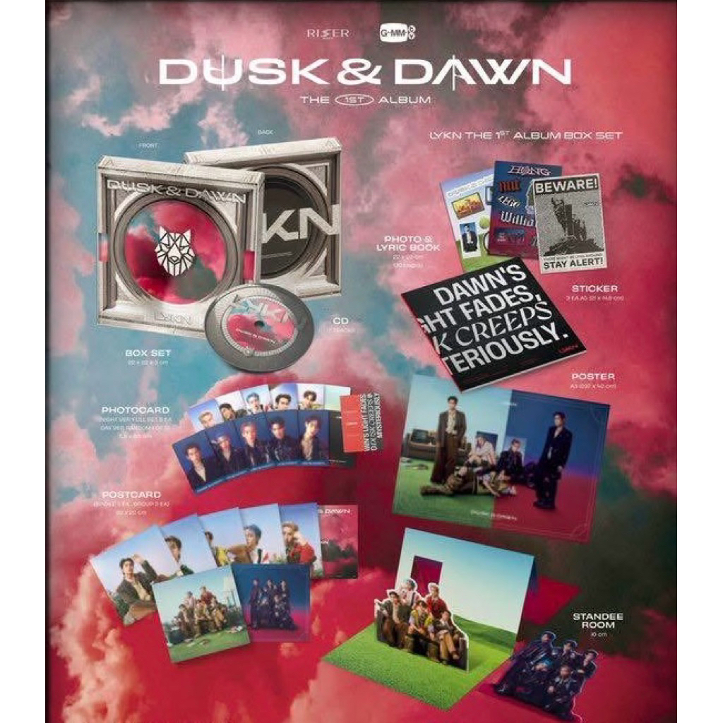 (GENUINE) THE FIRST ALBUM LYKN DUSK&DAWN