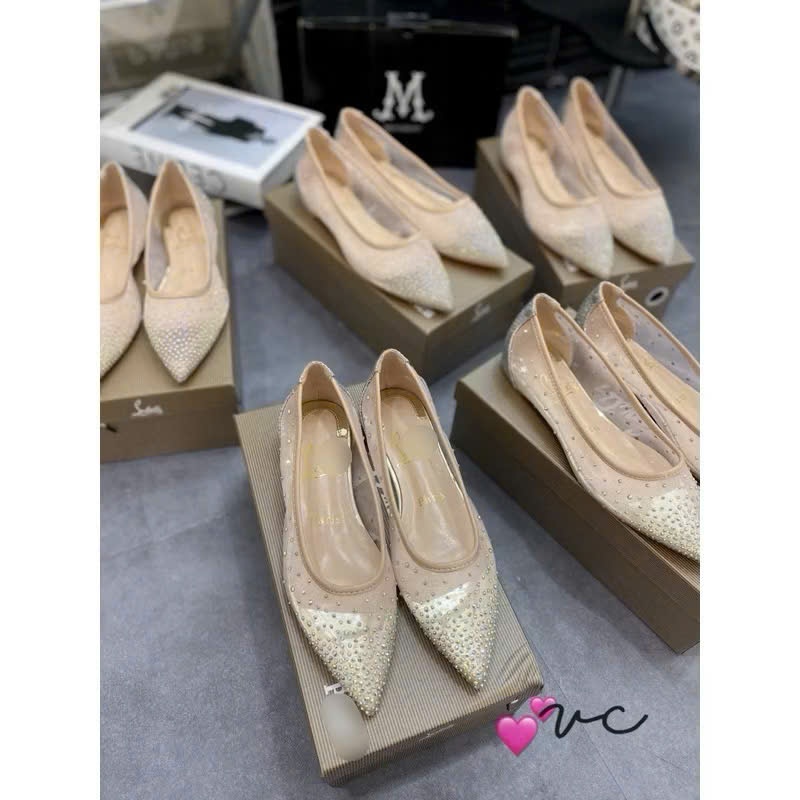 (มีจําหน่าย) รองเท้า QUEEN - LBT 1314-L5A FULBOX SPIRIT TOE Mesh DOLL SHOES