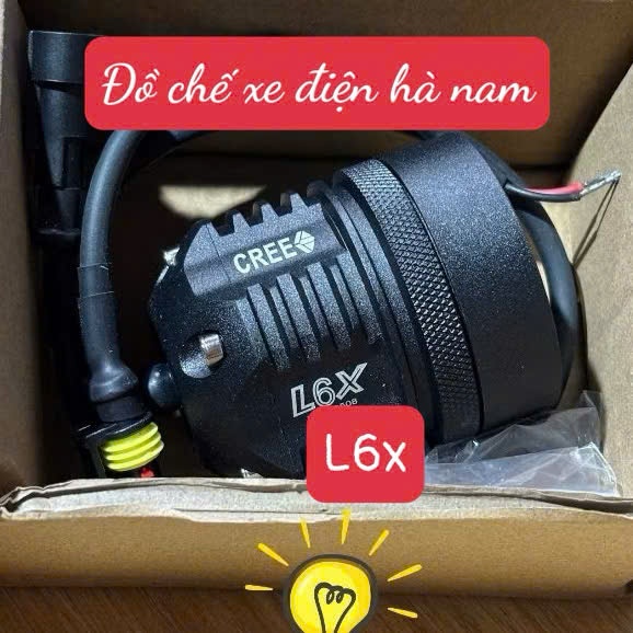 L6x Cree Spotlight สําหรับรถมอเตอร์ไซค์และยานพาหนะไฟฟ้า 12-48V