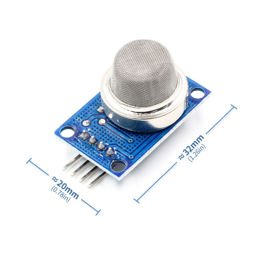 โมดูลเซ็นเซอร์คุณภาพอากาศ MQ135 MQ-135