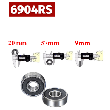 Bearing 6904RS – Bearing 6904 ยางกันฝุ่น วิ่งเรียบ ทนทาน