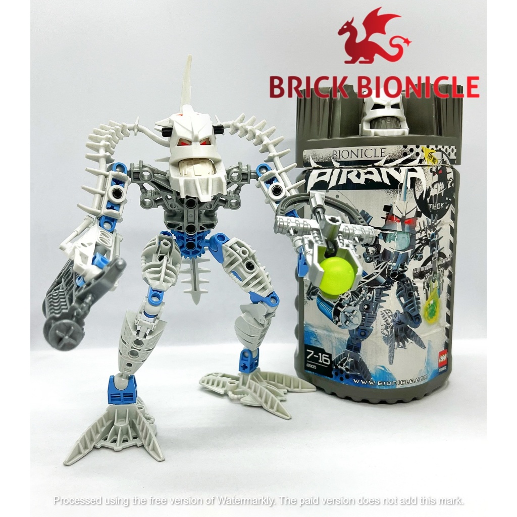 LEGO BIONICLE - BIONICLE PIRAKA ASSEMBLY TOY - 8905 Thok