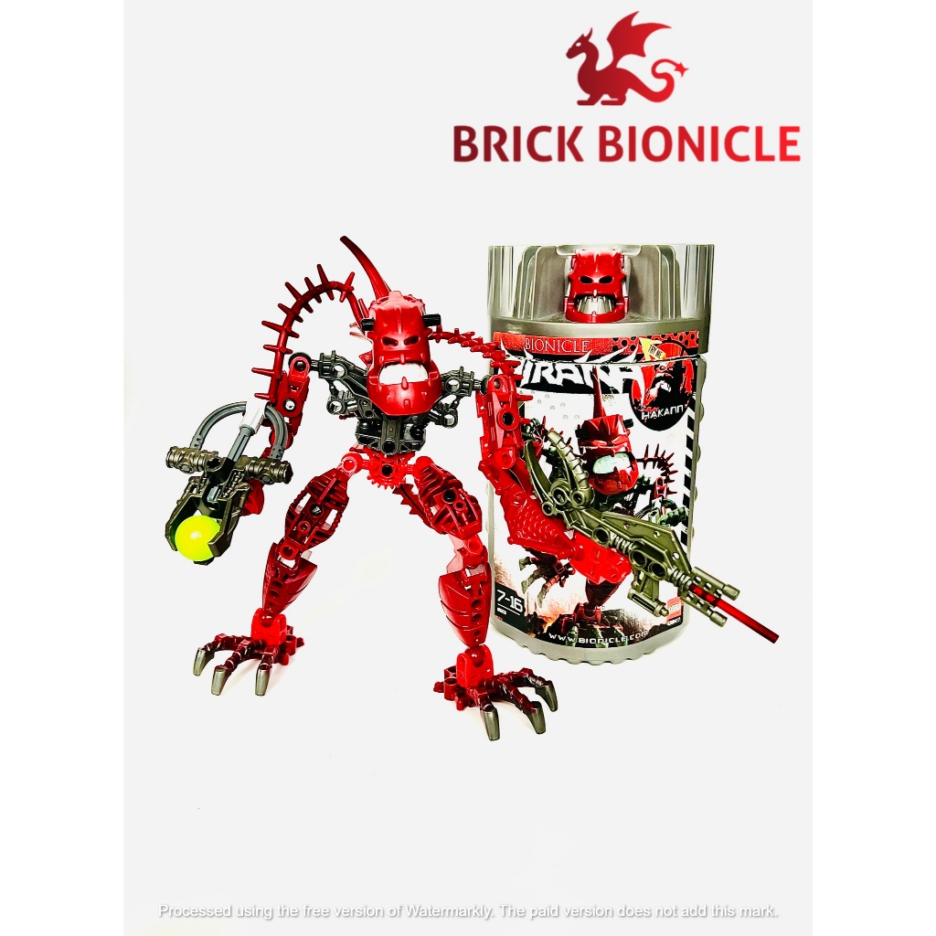 LEGO BIONICLE - BIONICLE PIRAKA ASSEMBLY TOY - 8901 Hankan