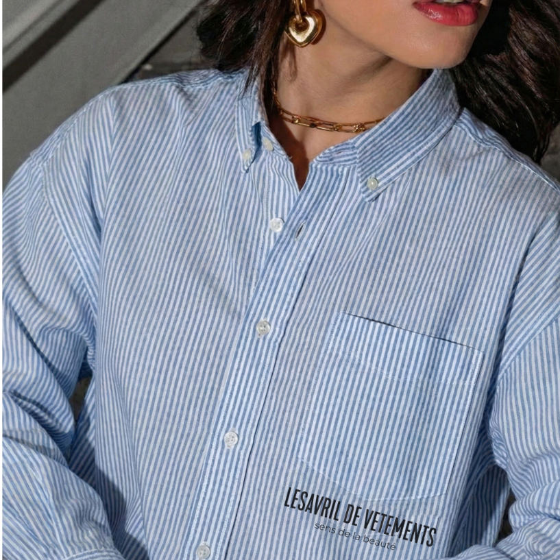 เสื้อเชิ้ตลาย Essentiel - Lesavril de Vetements