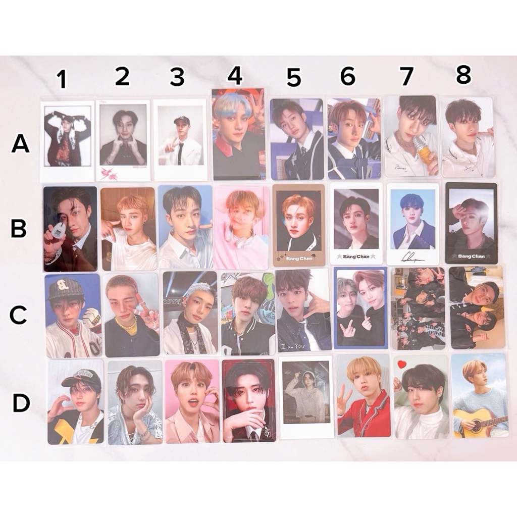 [การ์ด ALBUM] ร้านเขียนมุม SKZ STRAY KIDS PHOTOCARD