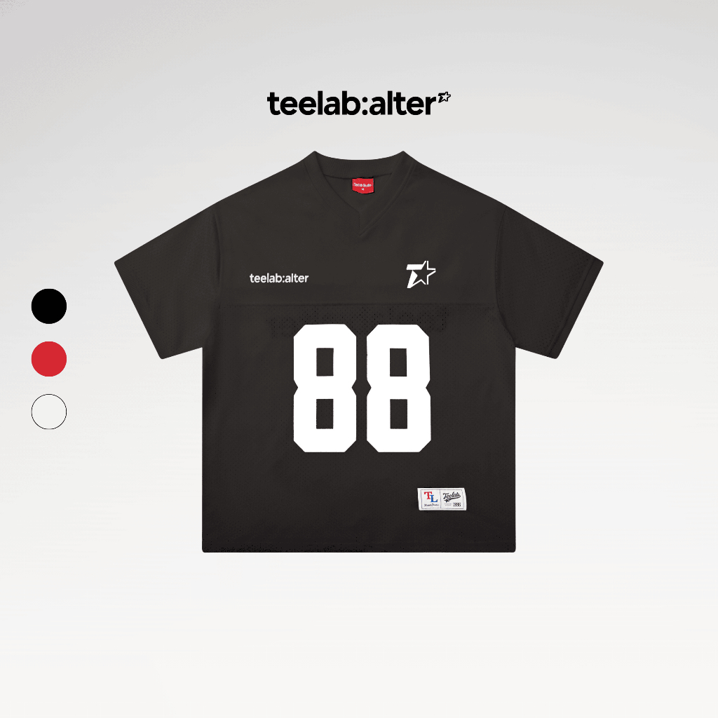 Teelab Alter Boxy Jersey Mesh Jersey Tee TS331