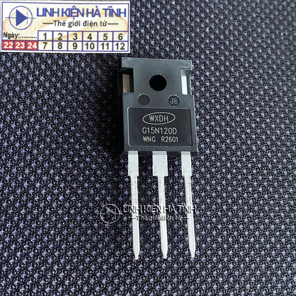 กระเป๋า 2 G15N120D G15N120 IGBT 15A 1200V TO-247 ใหม่เอี่ยม -AI26