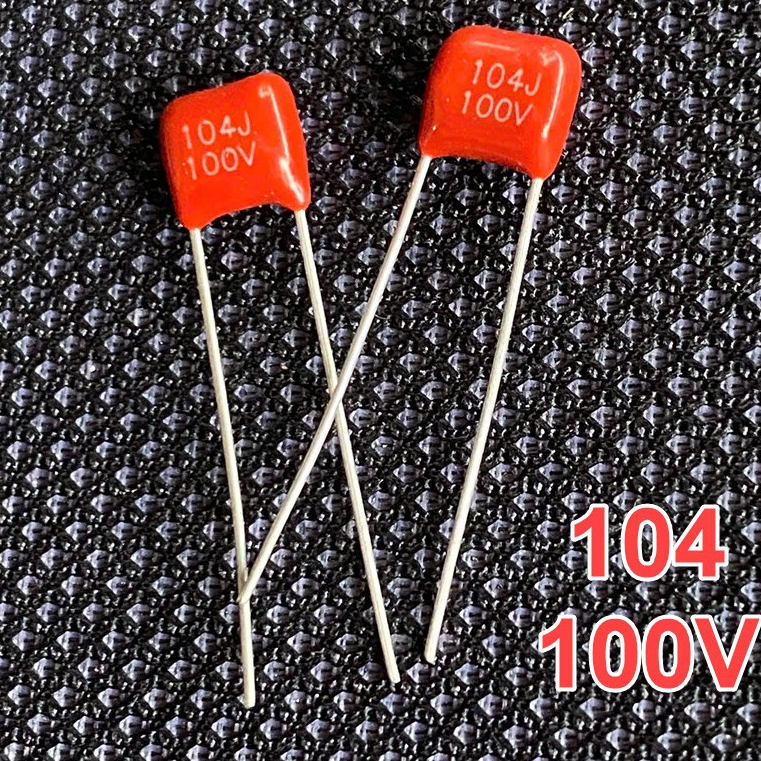 ตัวเก็บประจุถุง 50 ชิ้น CBB 104J 100V 104J100V LKTT - CG11