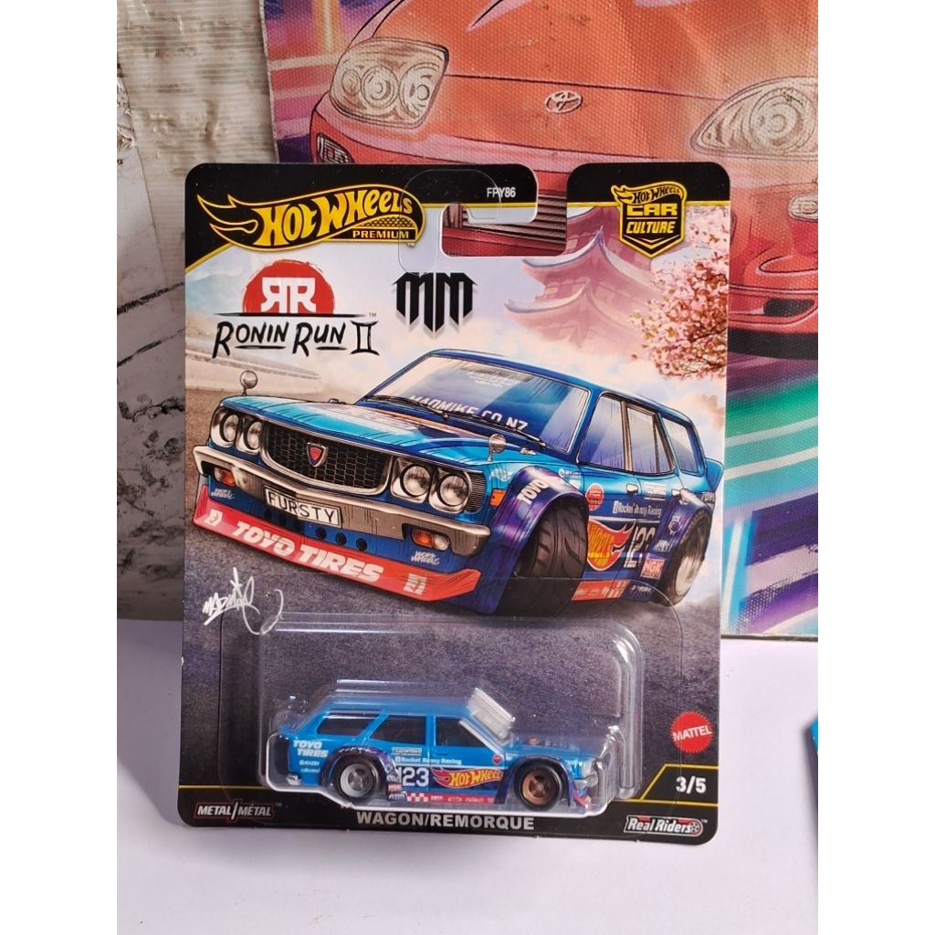 2025 HOT WHEELS PREMIUM WAGON/REMOQUE