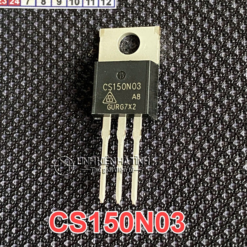 กระเป๋า 4 CS150N03 A8 150N03 N-channel Mosfet 150A 30V TO220 LKTT -AI14