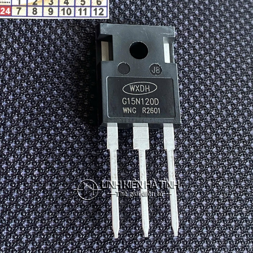 กระเป๋า 2 G15N120D G15N120 IGBT 15A 1200V TO-247 ใหม่เอี่ยม LKTT -AI26