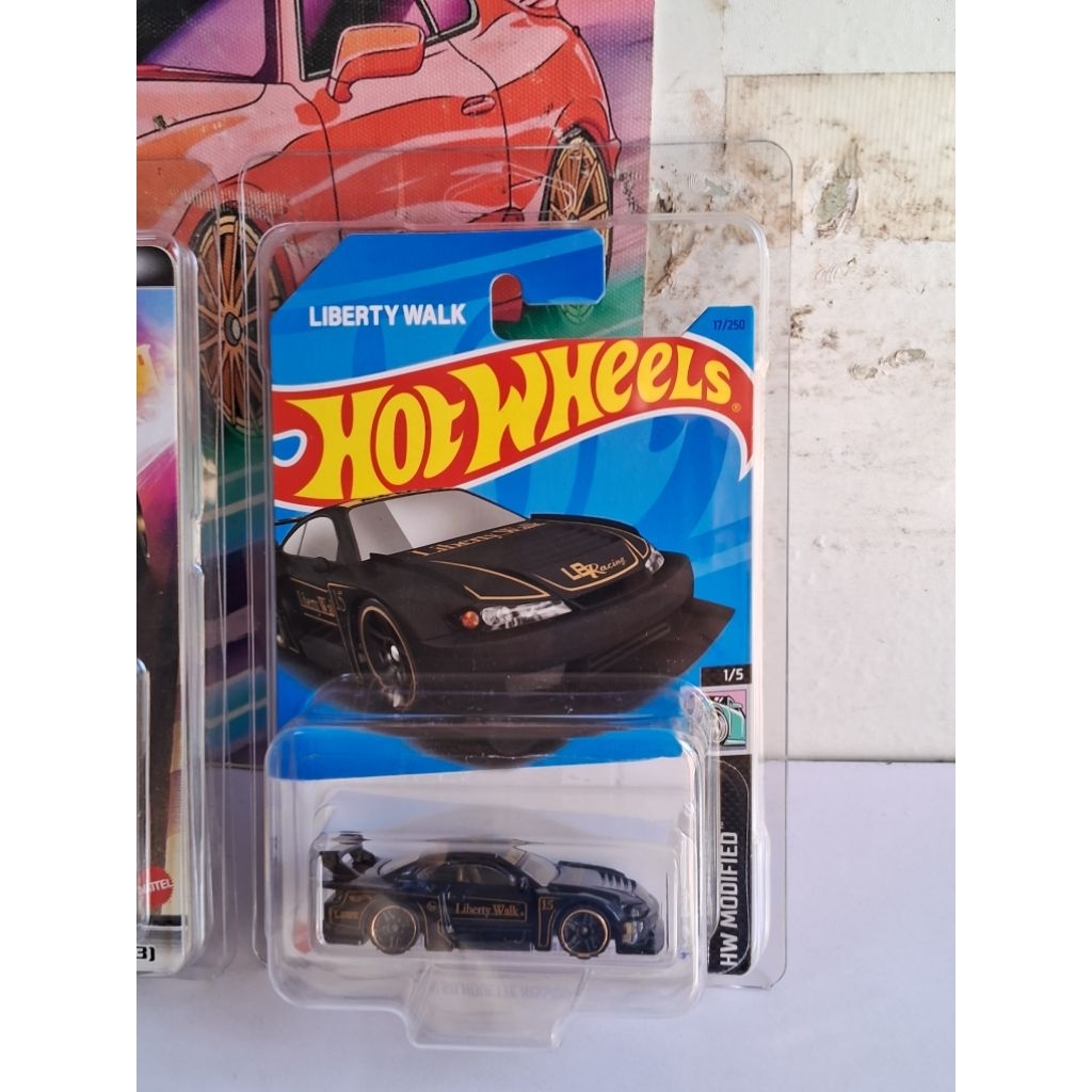 HOT WHEELS LB SUPER SILHOUETTE NISSAN SILVIA S15 BLACK