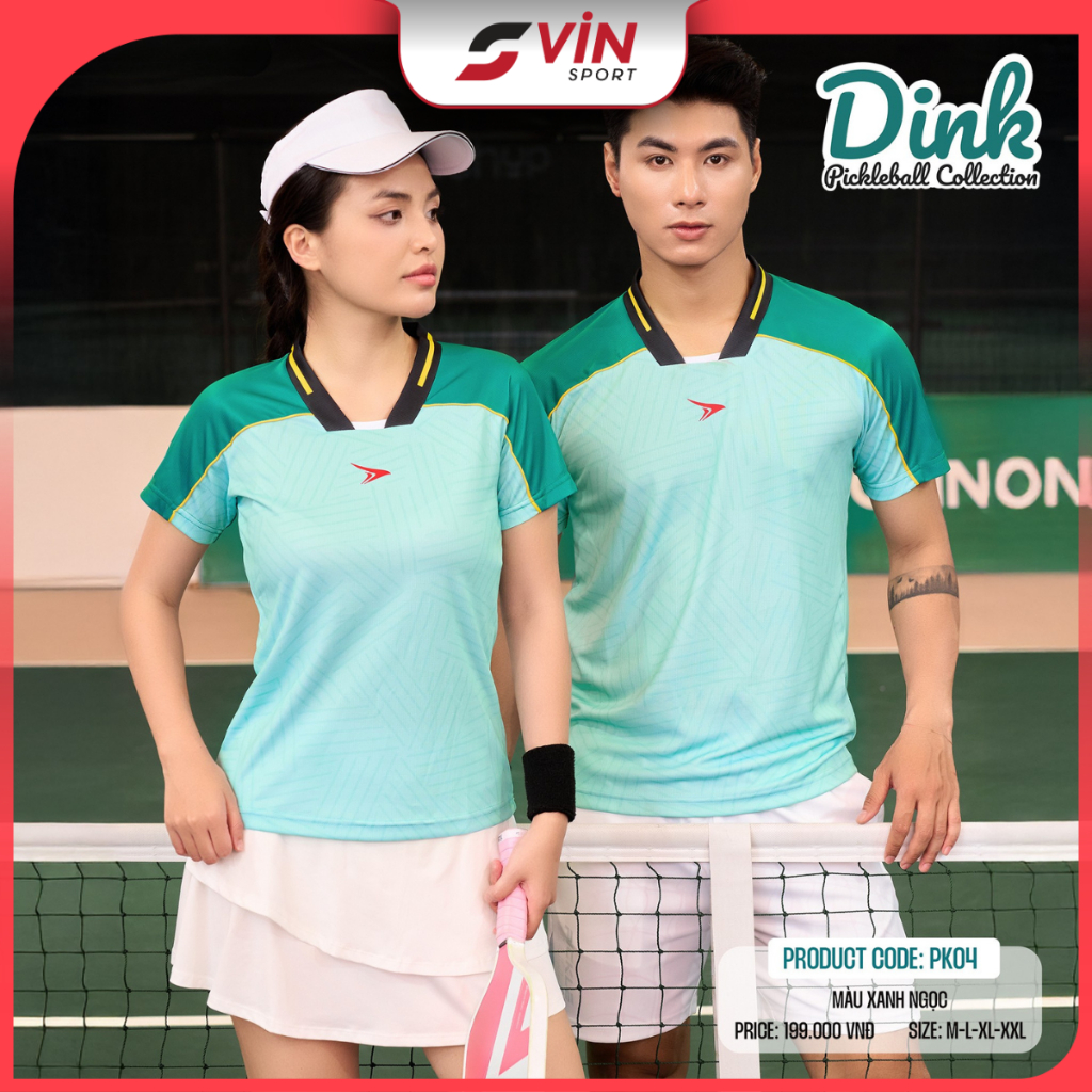 Beyono PK04 เสื้อโปโลกีฬาผู้ชาย/หญิง - Vin Sport