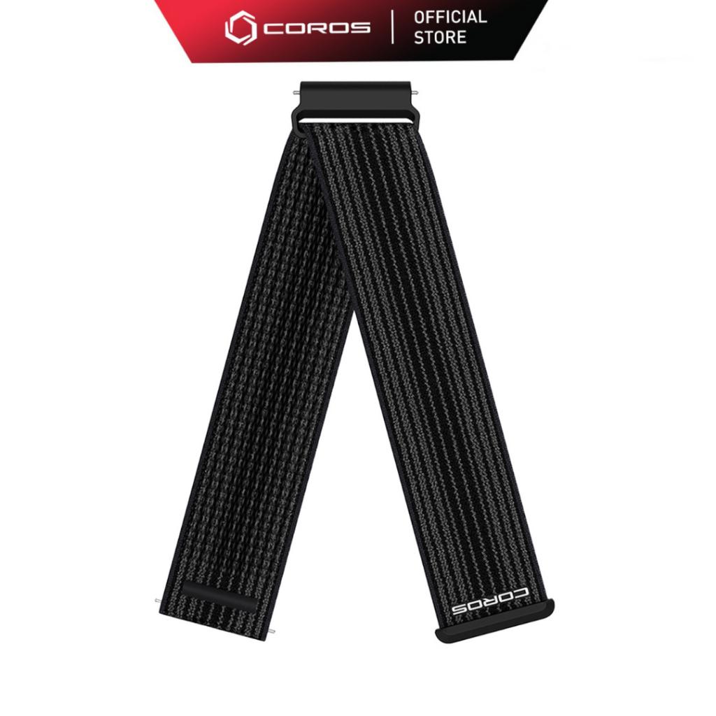 สายนาฬิกา COROS PACE 4 - 22mm - Nylon - สีดํา