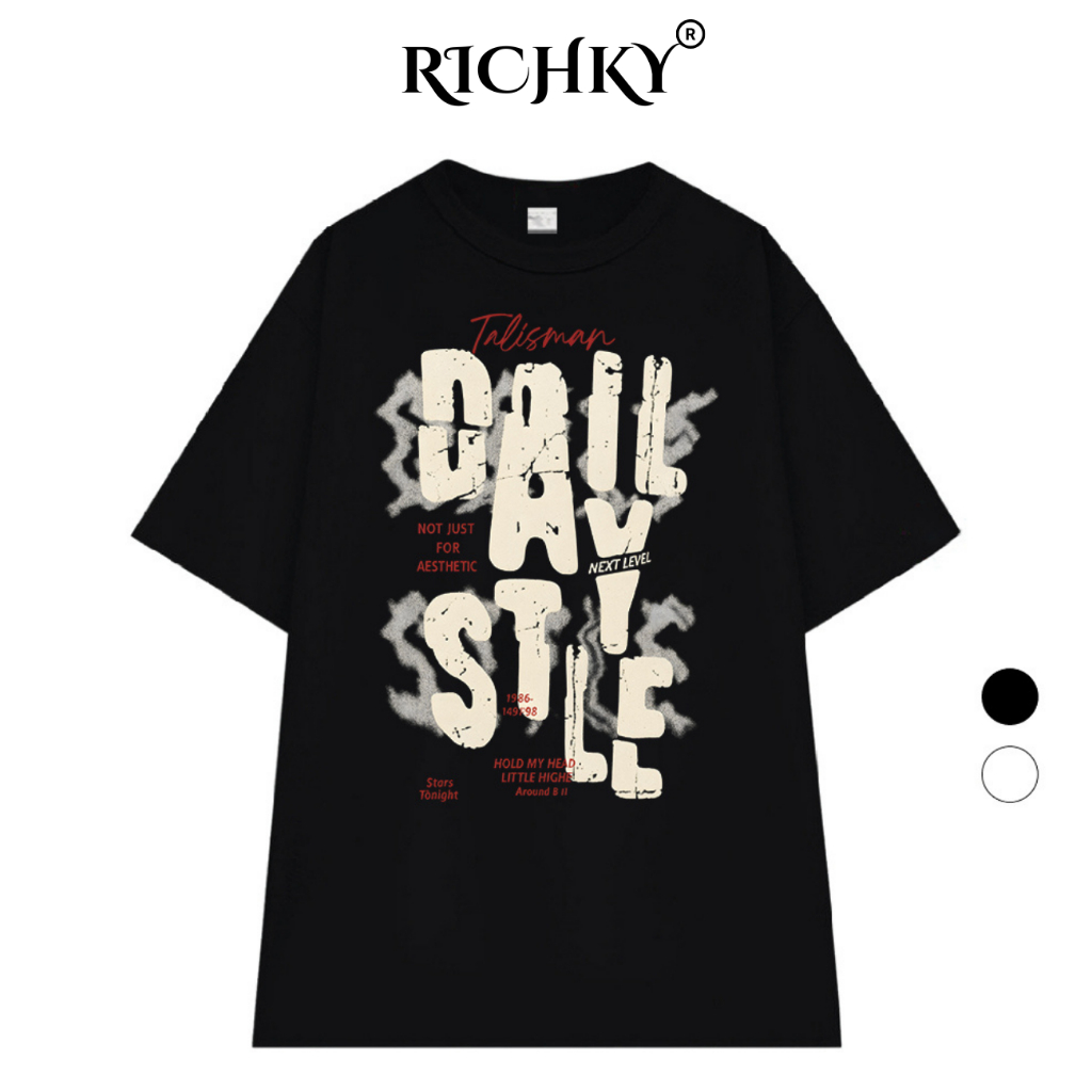Richky Luxury Premium Tee Grunge Daily Style Graphic