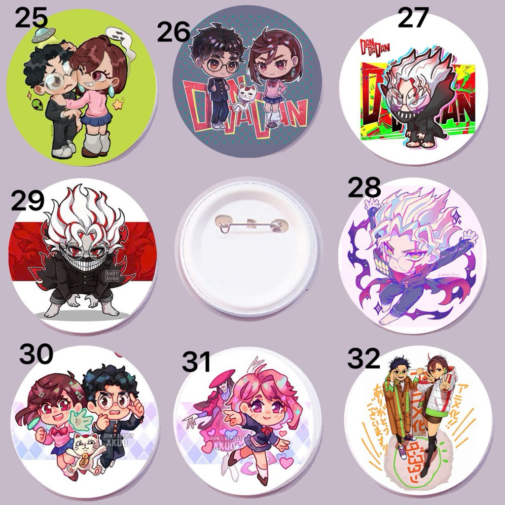 Dandadan Ayase Momo,ป้ายอะนิเมะ Takakura Ken 3 ชิ้นที่แตกต่างกัน/Dandadan Ayase Momo,Takakura Ken ถั