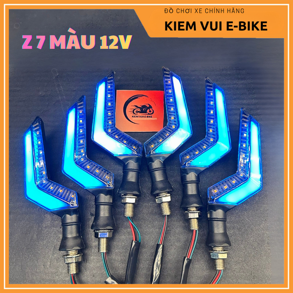Z 7 สีไฟฟ้าเลี้ยวสัญญาณ 12v ติดตั้งรถจักรยานยนต์, ยานพาหนะไฟฟ้า, Unadjustable App LED Demi เจ็ดสีร้อ
