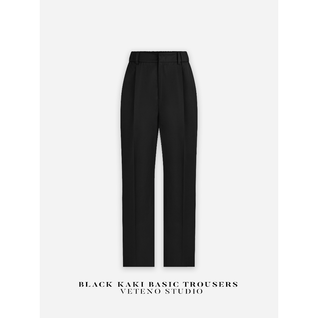 VETENO STUDIO VERTICAL KAKI PANTS