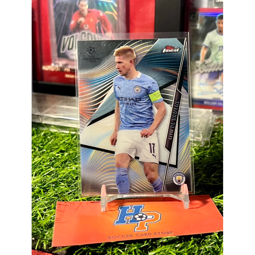 Kevin De Bruyne Topps Finest UCL 2019/20 การ์ดฟุตบอล