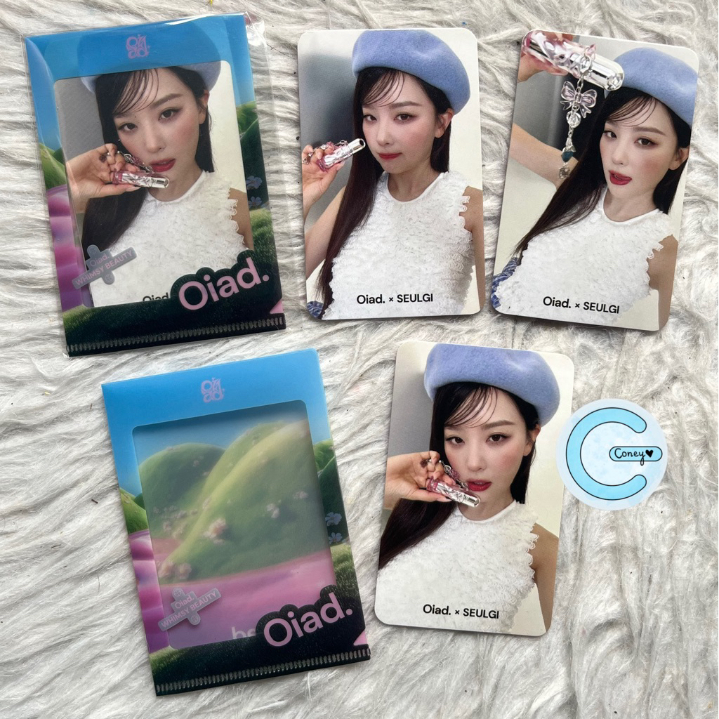 PHOTO CARD RED VELVET SEULGI WENDY ของแท้