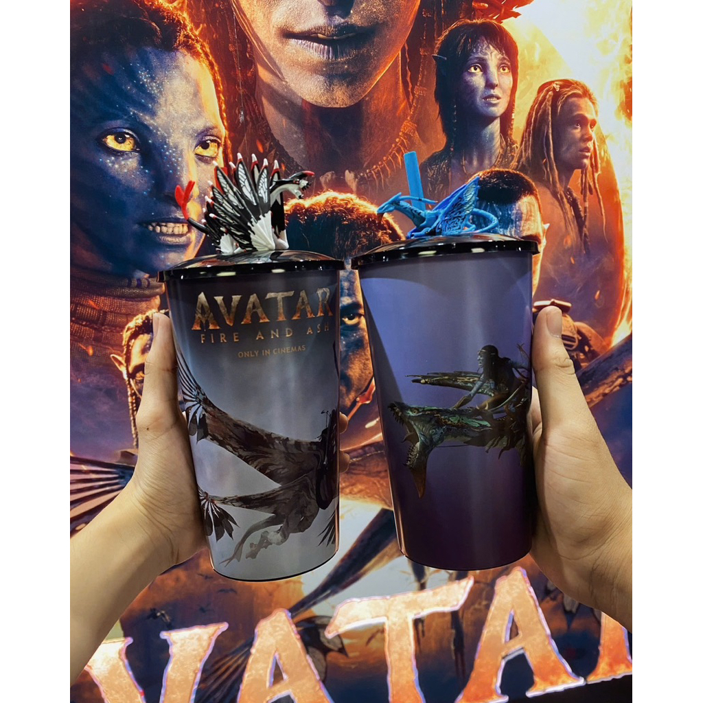 [LOTTE] AVATAR Cup 3 - Fire and Ashes - Lotte Cinema Water Cup - Avatar Movie Water Glass Part 3