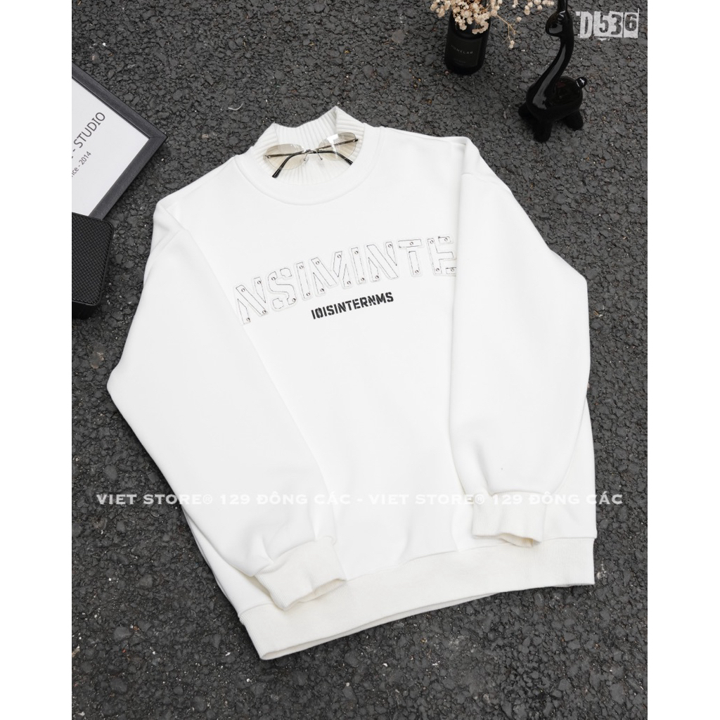 D536 ผู้ชายและผู้หญิง WOMAN COLLAR SWEATSHIRT VIET STORE