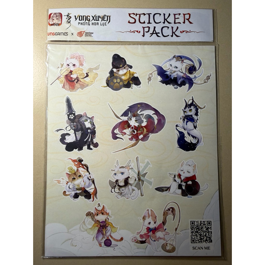 สติ๊กเกอร์แพ็ค Vong Xuyen pong Hoa Luc