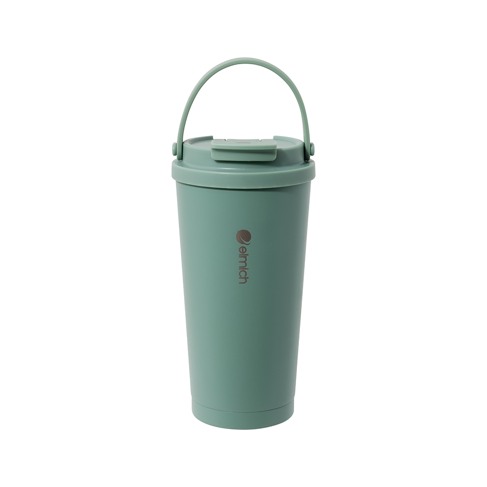 Elmich EL0917 Thermos Cup 560ml สินค้าแท้ สแตนเลส 304 ด้ามจับแข็งแรง พร้อมหลอด - JoyMall