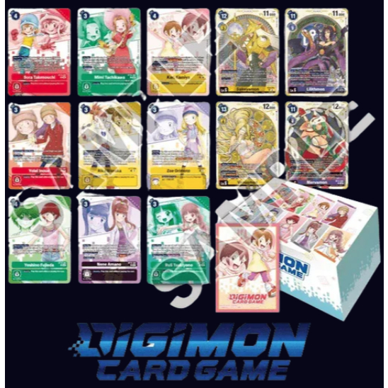 Digimon Card Game - Premium Heroines Set (PB18) - การ์ดเดี่ยว