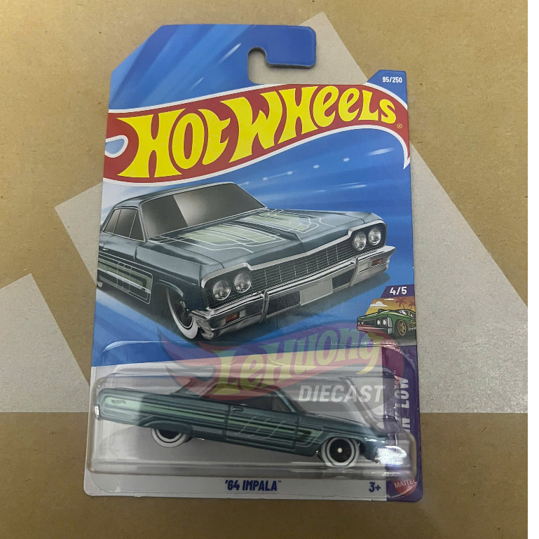 LeHuong Diecast - Hot Wheels 64 Chevy Impala (Non STH) Case D 2026