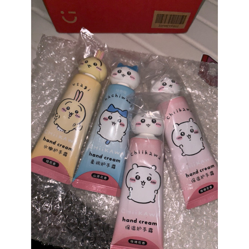 CHIIKAWA X MINISO ครีมทามืออย่างเป็นทางการ