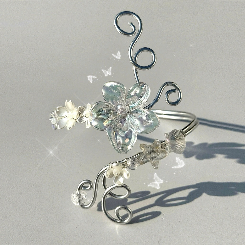 กําไลชายหาด bicep แฮนด์เมด ปลายแขน