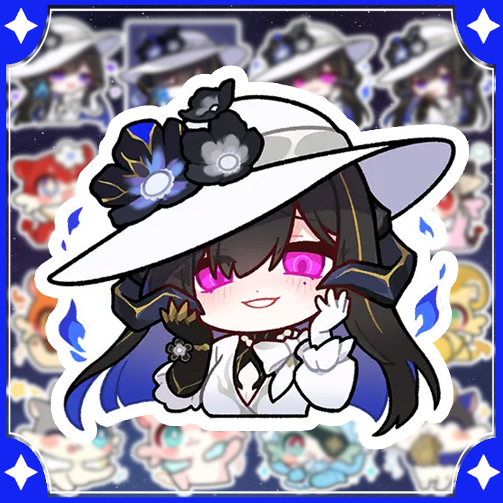 [Honkai Star Rail] สติ๊กเกอร์ Dahlia and Chimera (16 รูป)