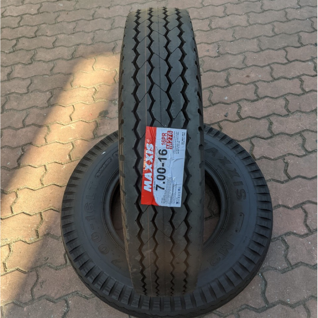 MAXXIS แม็กซ์ซิส ยาง 7.00-16 ม275 16ราคา ดอกต่อท้ายใหม่ 100% วันที่ 25 (700-16, 700/16)