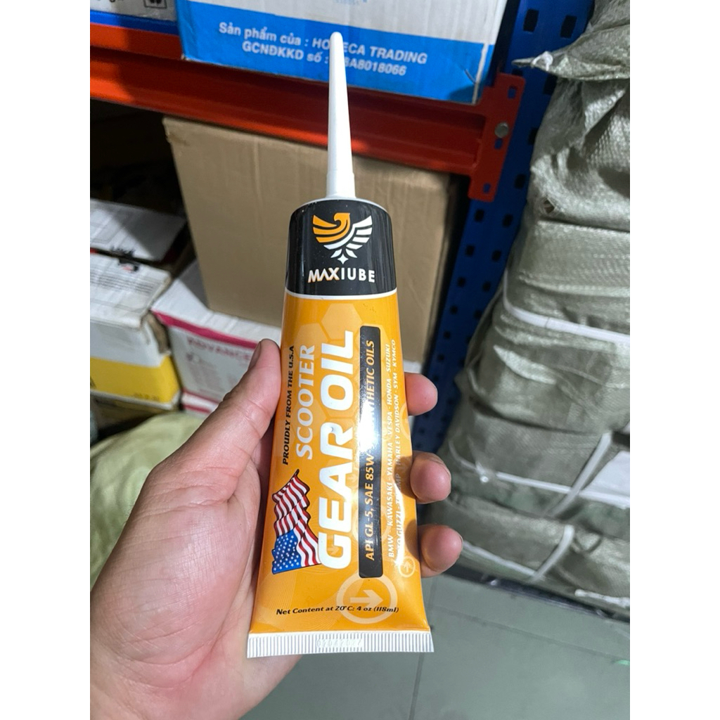 น้ํามันตัก Maxlube 85w90 สําหรับสกู๊ตเตอร์