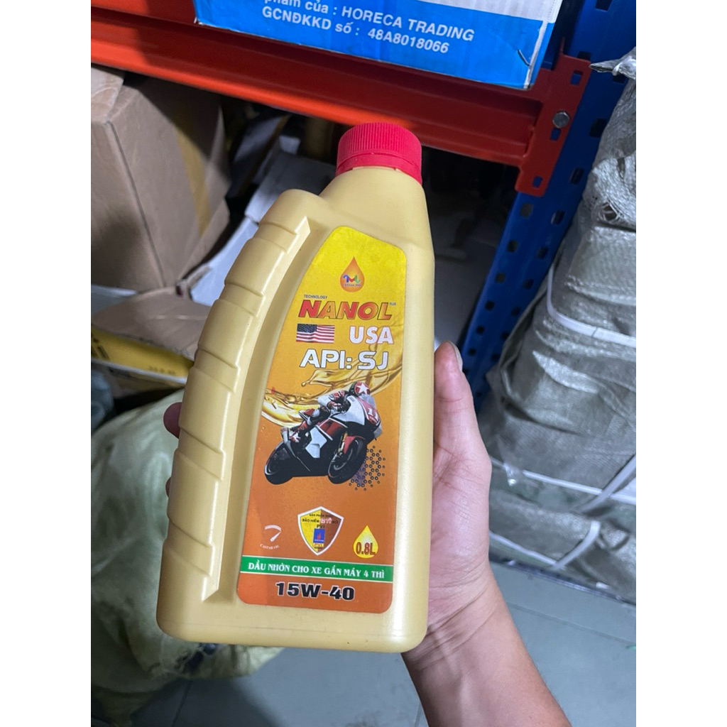 Usa nanol oil 15w40 สําหรับรถยนต์แบบแมนนวล