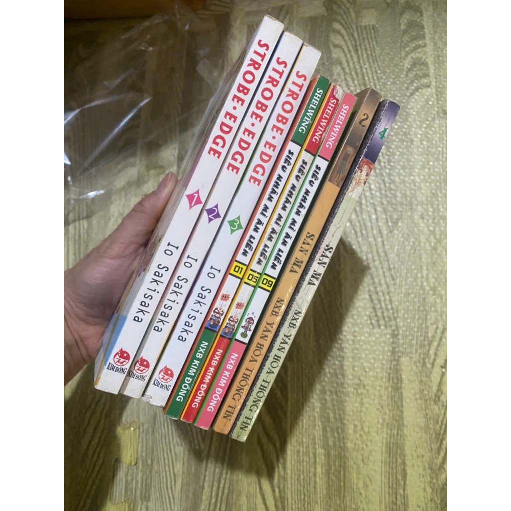 Combo หนังสือการ์ตูนเก่า Strobe edge Ghost Hunting Superman บะหมี่กึ่งสําเร็จรูป