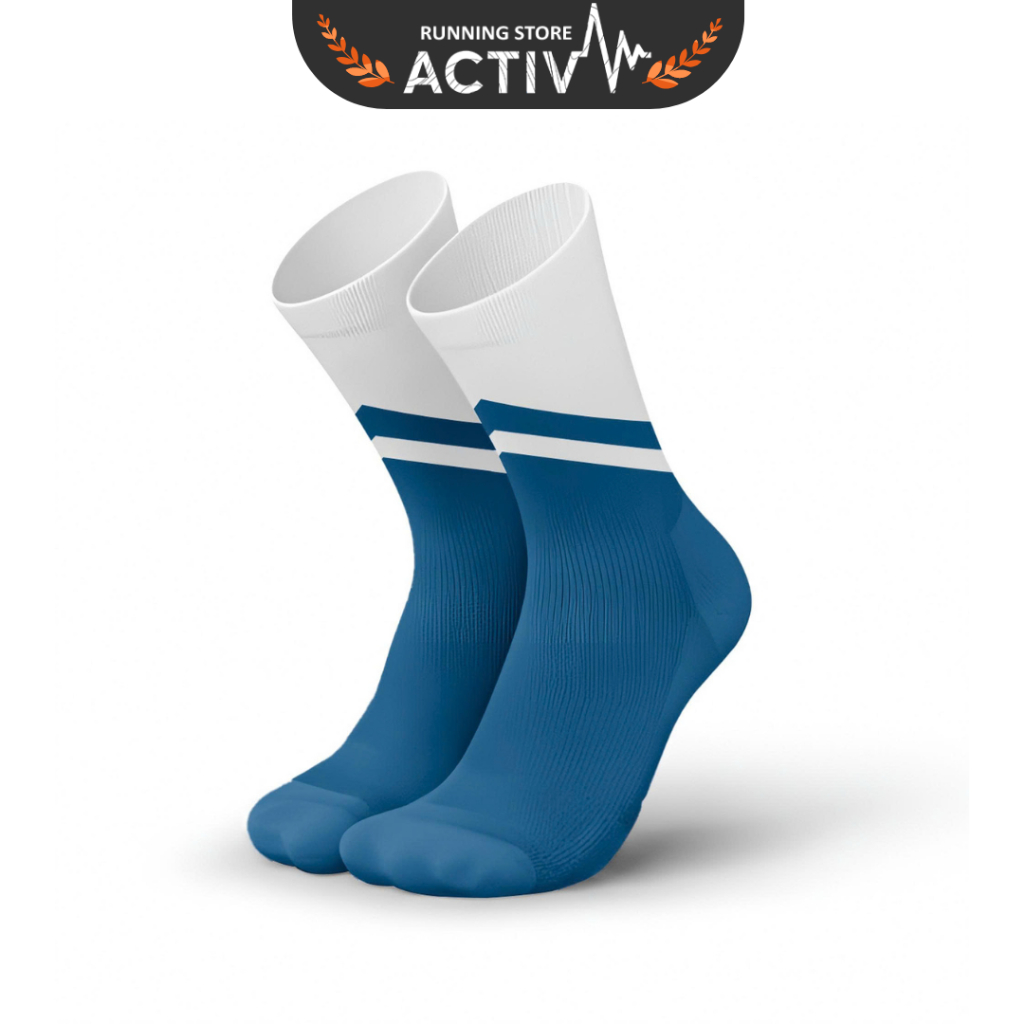 T8 Air Sock Running Socks - สีขาว น้ําเงิน VN