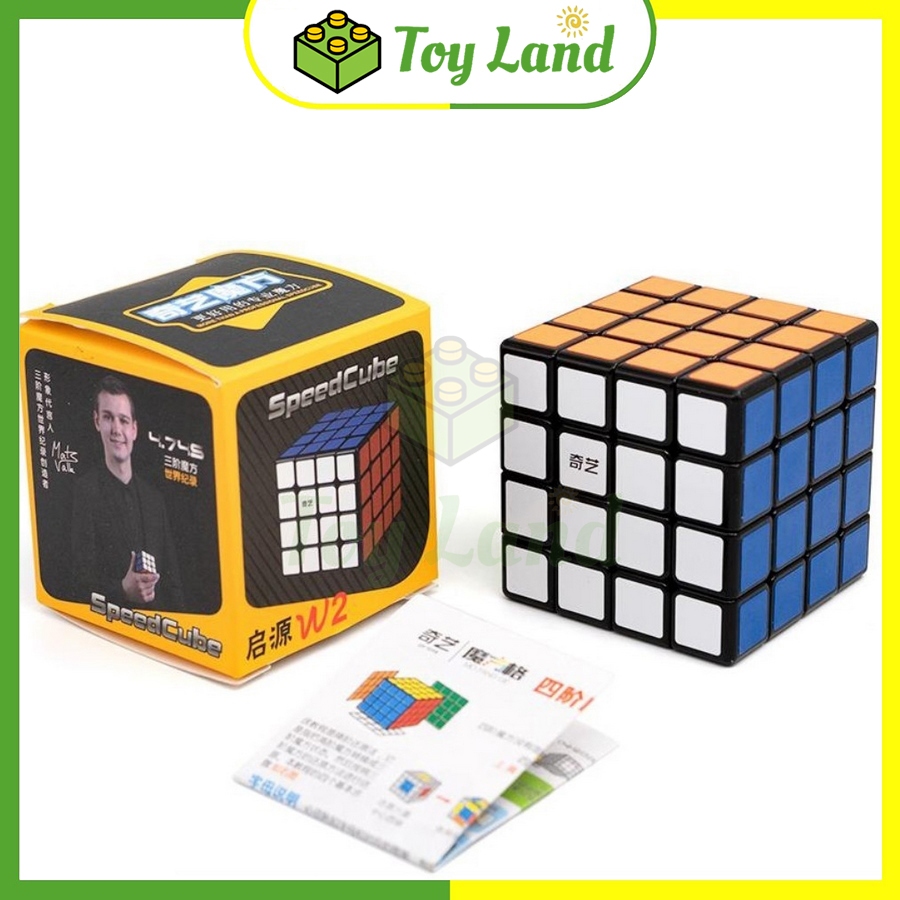Rubik 4x4 QiYi QiYuan 4x4 Cube 4 ชั้น Rubiks Cube 4x4x4 เด็กปัญญาของเล่น