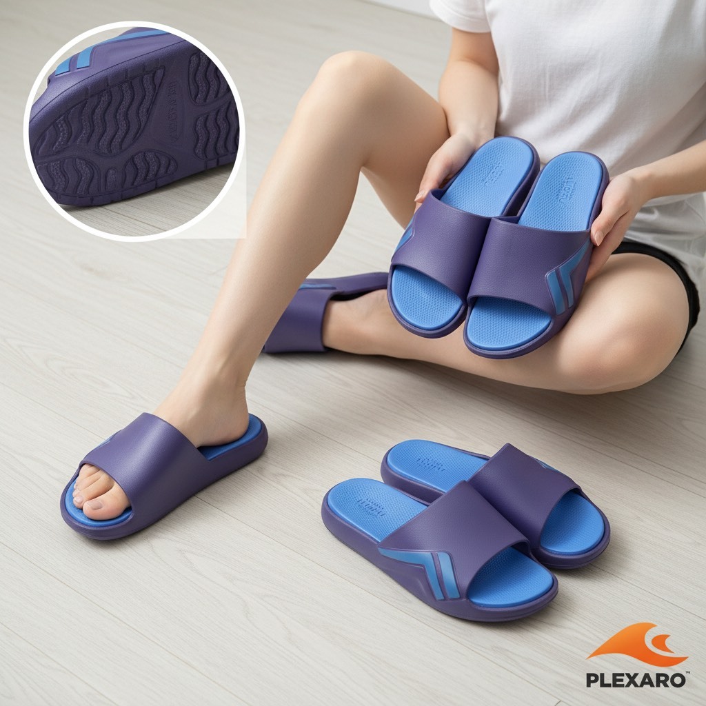 LUOFU A01FV รองเท้าแตะผู้ชาย EVA น้ําหนักเบาเป็นพิเศษและสะดวกสบาย ไซส์ 40-45