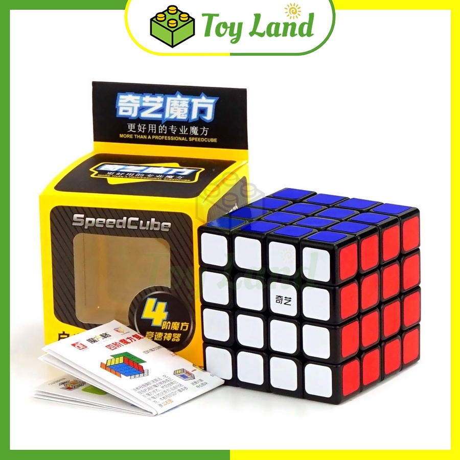 Rubik 4x4 QiYi QiYuan 4x4 Cube 4 ชั้น Rubiks Cube 4x4x4 เด็กปัญญาของเล่น